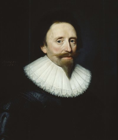 ダドリー・カールトン卿、1628年 作： Michiel Jansz van Miereveld